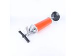 Pulitore Per Tubi E Scarichi Ad Aria Compressa - Apparecchio Manuale - Per Scarichi Da 10 Cm - Max. 0,7 Mpa - Tubo Flessibile 60 Cm - Cilindro 11,8×35 Cm - Wc/Lavandino/Vasca Da Bagno