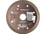 Disco Diamantato Ferrati Mico 125 Mm