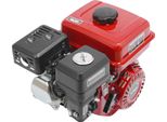 Motore A Benzina 210 Cm³ - Monocilindrico A 4 Tempi - Potenza 7,5 Cv (4 Kw) - Raffreddato Ad Aria - Avviamento A Strappo - Per Pompe Dell'acqua - Rosso