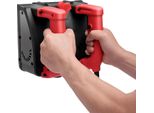 Sgrossatrice Elettrica - Sgrossatrice Per Pareti Per La Rimozione Di Vernici E Intonaci - Potenza 1200 W, 220 V - Larghezza Di Lavoro 16 Cm - Profondità Di Fresatura 1-4 Mm - 26 Lame - Spina Ue - Rosso, Nero