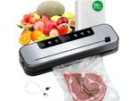 Macchina Sottovuoto Per Alimenti - Macchina 6 In 1 - Larghezza Di Saldatura 30 Cm - Taglierina Per Pellicola Integrata - Modalità Umido/Secco E Riso - 50 Sacchetti Inclusi