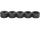 Ganasce Di Pressatura - Set Di Pressa Per Tubi - 5 Pezzi - 12/15/18/22/28 Mm - Acciaio 40Cr - Elevata Durezza E Precisione - Per Tubi In Rame - Nero