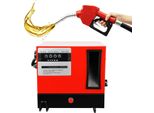 Pompa Di Trasferimento Diesel - Pompa Dell'olio Autoadescante - 550 W - Portata 60 L/Min - Motore In Rame - Pistola Di Erogazione, Tubo Flessibile, Filtro - Per Escavatori - Rosso