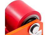 Carrello Meccanico - Carrello Di Trasporto/Dolly - Portata 2,5 T - 2 Ruote - Per Apparecchiature, Casseforti E Carichi Industriali - Arancione