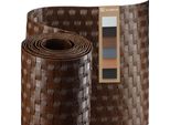 Schermo Protettivo Per Balcone In Polyrattan - Tappeto Per Balcone Technorattan - 0,9 X 1 M - Per Ringhiere