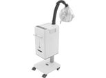 Nano Vaporizzatore Per Capelli - Apparecchio Per Vaporizzare I Capelli - 500 W - Serbatoio Dell'acqua Rimovibile Da 1 L - Display Lcd - 4 Livelli Di Regolazione Del Vapore - Bianco