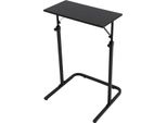 Tavolo Regolabile Per Rullo Da Allenamento - Indoor Cycling Desk - Altezza 91-123,5 Cm - Senza Rotelle - Piano Del Tavolo 60×30 Cm - Portata 15 Kg - Verde Oliva