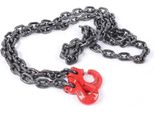 Catena Di Sollevamento - Catena Di Sollevamento In Acciaio Legato - Lunghezza 3 M - Diametro Catena 8 Mm - Capacità Di Carico 2 T - Per Carrelli Elevatori, Edilizia, Industria Mineraria, Porti
