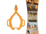 Pinza Per Il Trasporto Del Legname - Pinza/Morsetto - Apertura 76,2 Cm - Capacità Di Carico 1000 Kg - Acciaio Al Carbonio 8 Mm - Per Carichi Pesanti - Per Sollevare E Spostare Il Legname
