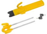Blocco Volante Universale - Blocco Volante - Protezione Antifurto - Regolabile - Per Auto/Suv/Camion - Con 2 Chiavi - Giallo