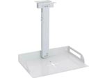 Supporto Per Proiettore/Supporto Per Videoproiettore - Supporto A Soffitto E A Parete - Compatibilità Universale - Ferro - Riutilizzabile - Utilizzo Versatile - Bianco