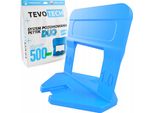 Sistema Di Livellamento Per Piastrelle Tevotech Duo Clip 1,0 Mm 500 Pezzi