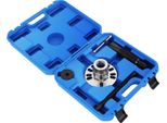 Set Di Estrattori Idraulici Per Cuscinetti Ruota E Mozzi - 10 T - Per Mozzi A 4/5 Fori - Cerchio Forato 96-125 Mm - Per Alberi Di Trasmissione - Acciaio Ad Alto Tenore Di Carbonio - Blu