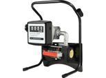 Pompa Elettrica Per Trasferimento Carburante - Con Flussometro - Spina Ue 220 V - 200 W - Portata 45 L/Min - Precisione ±1 % - Prevalenza 10 M - Verde