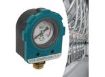 Pressostato Per Pompa Acqua - Regolatore Pompa - 220 V - Regolabile 0-10 Bar - Attacco 1,27 Cm - Pvc - Blu