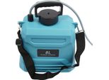 Spruzzatore A Batteria - Spruzzatore Da Giardino - Capacità 8 L - Lancia Telescopica 66 Cm - 3 Ugelli - Plastica Pe - Blu