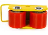 Sollevatore Per Mobili E Rotelle Di Trasporto - Set Per Traslochi - Portata 2500 Kg - Per Mobili Pesanti - Rotelle Per Carichi Pesanti - Carrello Di Trasporto - Giallo