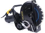 Sega Per Calcestruzzo - Sega Elettrica Per Pietra - Potenza 3200 W - Disco Da Taglio 35 Cm - Taglio Ad Acqua Con Tubo Dell'acqua E Pompa - Per Pietra E Mattoni - Tagliaspigoli