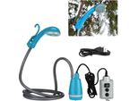 Doccia Portatile - Doccia Da Campeggio - Pompa Elettrica - Ricaricabile - Soffione Doccia - Per Campeggio, Escursionismo, Viaggi - Blu