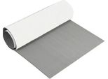 Tappetino Per Barche/Yacht - Rivestimento Per Ponti In Schiuma Eva Effetto Teak - Autoadesivo - 240 X 90 Cm - Antiscivolo - Grigio