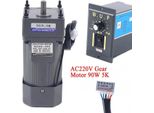 Motore Elettrico - Motoriduttore Ca - 90 W - 208–240 V - Regolatore Di Velocità Regolabile - Efficienza IE4 - Montaggio Flessibile