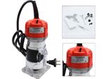 Fresatrice Per Bordi/Fresatrice Verticale - Fresatrice Per Legno Da 800 W - Alloggiamento In Alluminio - Regolazione Della Profondità - 30.000 Giri/Min - Impugnatura Antiscivolo - Alimentazione Ca