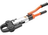 Pinza Idraulica Per Terminali Elettrici 10 T - Utensile Di Crimpatura - Mascelle M12/M15/M18/M22/M28 - Per Cavi Elettrici - Arancione