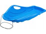 Slitta Per Bambini - Slitta In Plastica - Struttura Robusta - Leggera - Per Piste Da Slittino - Blu