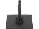 Piastra Vibrante - Accessori Per Piastre Vibranti - 26×20,5 Cm - Ø30 Mm Asta Di Collegamento - Acciaio 40CR - Temprato Ad Alta Temperatura - Impugnatura Tipo 65A - Nero