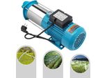 Pompa Da Giardino - Pompa Centrifuga Di Superficie - 1300 W - Prevalenza 96 M - Spina Ue 220 V - Acciaio Inossidabile - IP44