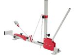 Estrattore Per Ammaccature E Bozzi - Torre Di Trazione Per Carrozzeria - Regolabile - Per Ammaccature Su Porte E Carrozzeria - Forza Di Trazione 200-270 Kg - Rosso