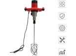 Miscelatore Elettrico Per Vernici E Malte - Betoniera Manuale - 1800 W - 2 Velocità - Alimentazione Ca - Per Vernici, Malte, Calcestruzzo, Bitume - Rosso