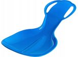 Slitta Per Bambini - Slitta In Plastica - Plastica Resistente - Leggera E Stabile - Per La Neve - Blu