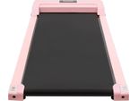 Tapis Roulant Per Uso Domestico - Walking Pad 2 In 1 - Sotto La Scrivania - Display Lcd - 1-6 Km/H - Portata 100 Kg - 121,5×50×14 Cm - Rosa