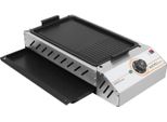 Barbecue Elettrico - Griglia Elettrica - 2500 W - Temperatura Regolabile - Acciaio Inossidabile - Rivestimento Antiaderente - Nero