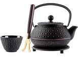 Teiera - Teiera/Teiera Per Tisane Con Filtro - 800 Ml - Nero