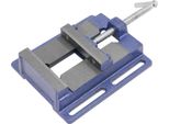 Morsa Per Trapano A Colonna - Morsa Meccanica - Modello Pesante - Apertura 12,7 Cm - Mandrino Girevole A 360° - Ghisa - Per Legno E Metallo - Blu Scuro