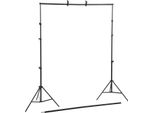Sfondo Fotografico Backdrop - Verniciato A Spruzzo In Vinile - Per Fotografia In Interni - Per Studio, Feste E Matrimoni - Nero