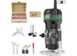 Fresatrice Per Legno - Fresatrice Per Bordi/Fresatrice Manuale - 800 W - 6 Livelli - 33.000 Giri/Min - Ca - A Mano - Avanzata - Arancione