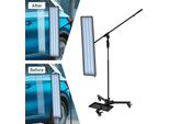 Lampada Riflettente Per Ammaccature Pdr - Lampada Led Per Ammaccature - Regolabile - 12 V - 10 W - Ferro - Nero