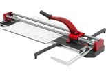 Tagliapiastrelle Manuale - 800F - Lunghezza Di Taglio 800 Mm - Spessore Di Taglio 15 Mm - Rotella Di Taglio In Lega Di Tungsteno - Base In Alluminio Con Schiuma - Peso 10 Kg - Rosso