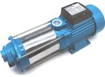 Pompa Per Acque Reflue - Pompa Centrifuga A 5 Stadi - 1300 W - 4000 L/H - Prevalenza 98 M - 9,8 Bar - Spina Ue 230 V - Argento