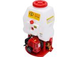 Spruzzatore A Zaino - Spruzzatore A Pressione - Serbatoio Da 20 L - Motore A Due Tempi - Ugello Regolabile - Accensione Cdi Universale - Bianco