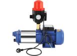 Pompa Da Giardino - Pompa Centrifuga - Potenza 2500 W (3 Cv) - Prevalenza 100 M - Portata 4 M³/H - Tensione 230 V Spina Ue - Con Pressostato