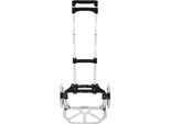 Carrello Saliscale - Carrello Di Trasporto Pieghevole - Capacità Di Carico 75 Kg - 6 Ruote - Carichi Pesanti - Antiscivolo - Nero