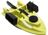 Barca Pasturatrice Rc - Bait Boat - Esecuzione Pasturazione Gps - Portata 500 M - 99 Posizioni - Carico Utile 2 Kg - Batteria Al Litio 5,2 Ah - Scafo In Abs - Verde