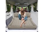 Materasso Gonfiabile Universale Per Suv - Materasso Gonfiabile - Con Pompa - Pieghevole - 174 X 126 Cm - Portata 300 Kg - Pvc Floccato - Grigio