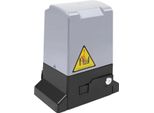 Motorizzazione Per Cancelli Scorrevoli - Motorizzazione Elettrica Per Cancelli - 750 W - Fino A 1600 Kg - Telecomando - Cremagliera Da 6 M - Set - Bianco