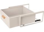 Contenitori Da Cucina - Carrello Estraibile - Indipendente - Con Rotelle - Resistente Alla Ruggine - Struttura In Metallo - Cestelli In Plastica - Per Spezie E Stoviglie