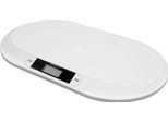 Bilancia Per Neonati - Bilancia Digitale Per Neonati - Capacità 20 Kg - Sensore Ad Alta Precisione - Design Ergonomico - Materiale Abs - Batterie Necessarie (Non Incluse)